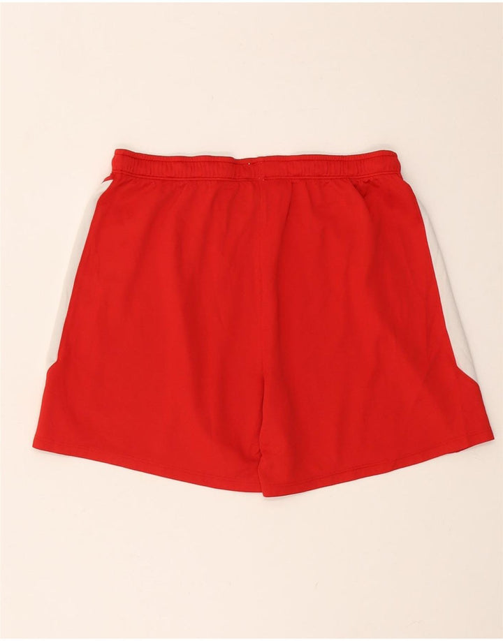 Under Armour Mens Sport Shorts Medium  Red Colourblock Polyester