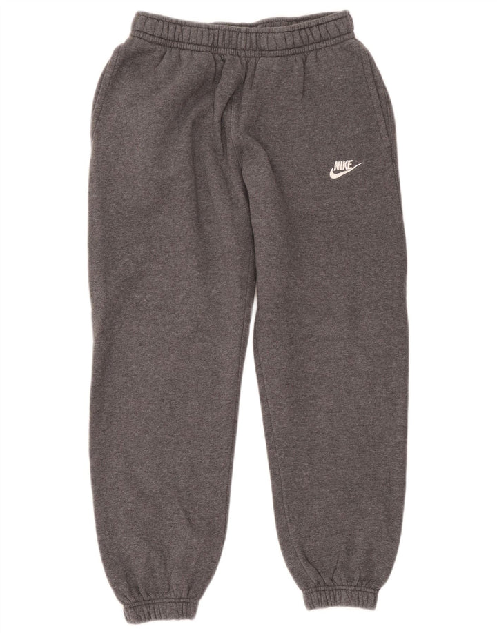 Nike Mens Tracksuit Trousers Joggers Small Grey Flecked Cotton