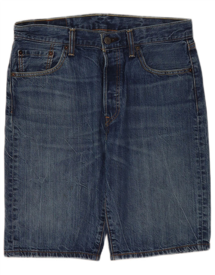 Levi's Mens 501 Denim Shorts W30 Medium Blue Cotton