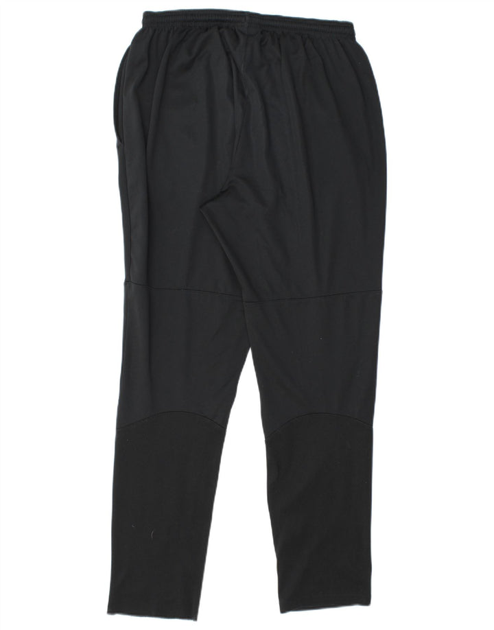 NIKE Mens Dri Fit Tracksuit Trousers Medium  Black Polyester
