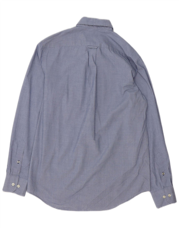 IZOD Mens Shirt Small Blue Cotton