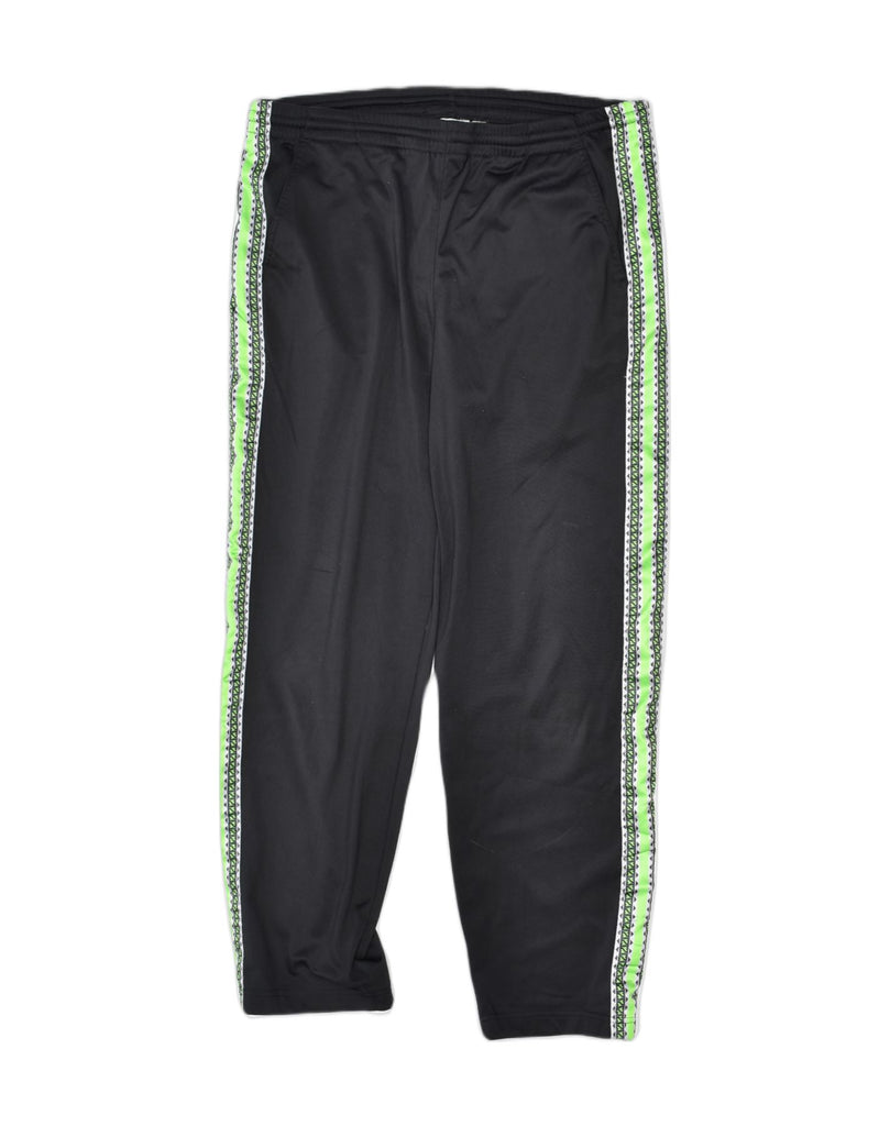 DIADORA Mens Tracksuit Trousers XL Black Polyester | Vintage Diadora | Thrift | Second-Hand Diadora | Used Clothing | Messina Hembry 