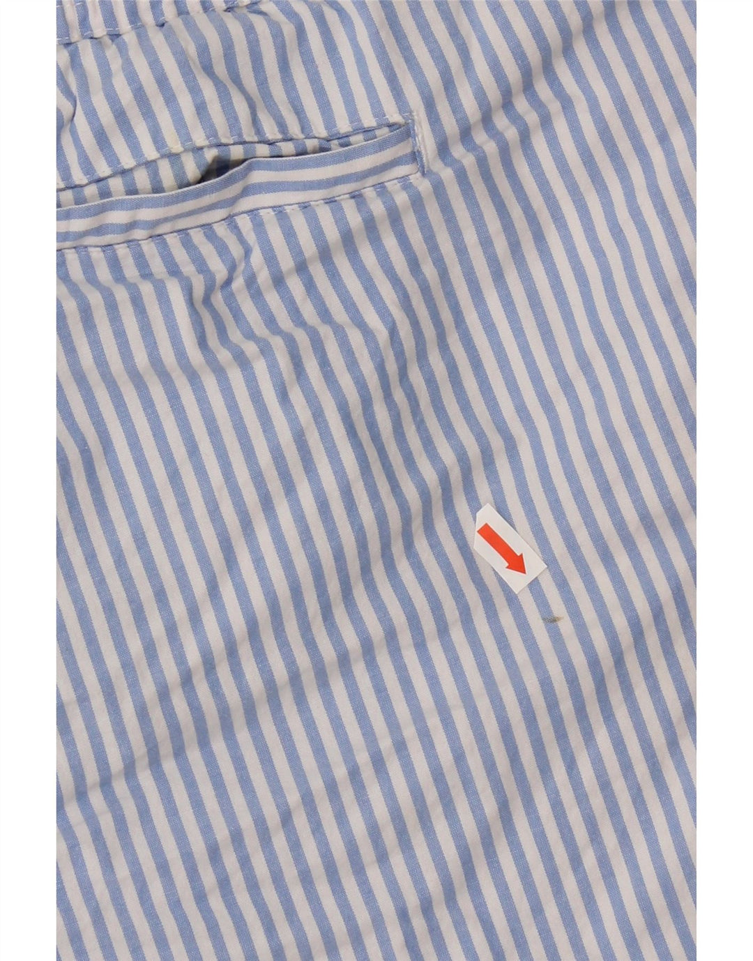 Vineyard Vines Womens Shorts XL W38  Blue Striped Cotton