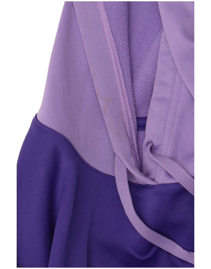 UNDER ARMOUR Mens Hoodie Jumper Medium Purple Polyester