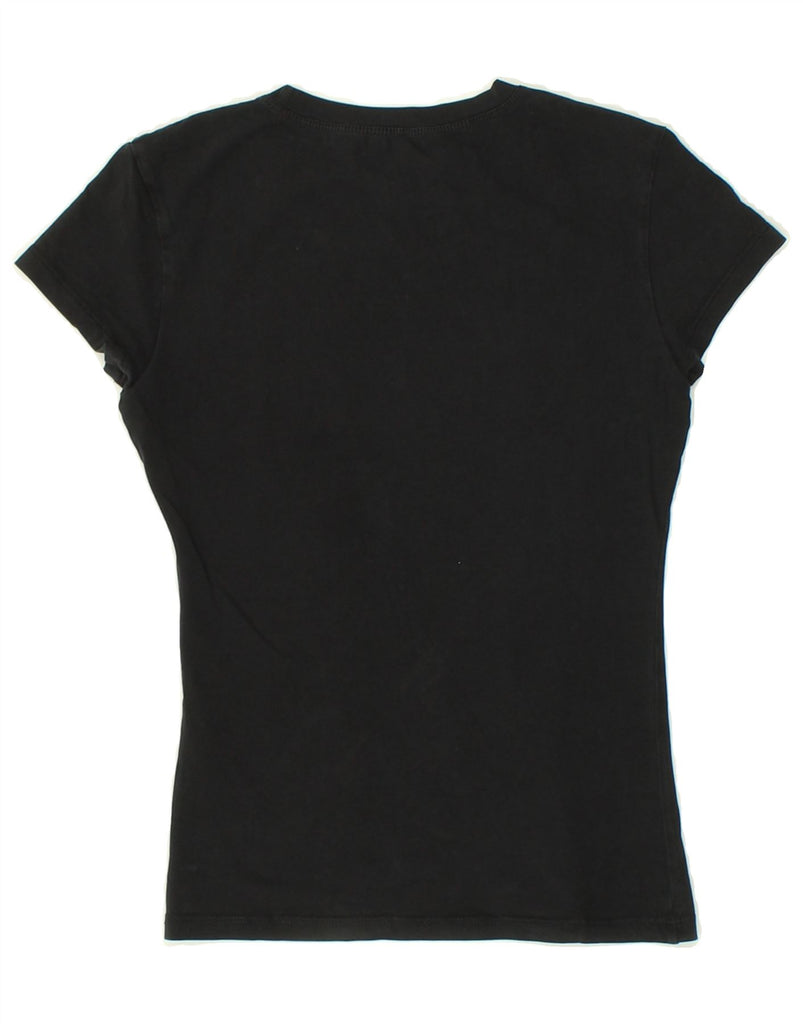 CALVIN KLEIN JEANS Girls Graphic T-Shirt Top 7-8 Years Small Black Cotton Vintage Calvin Klein Jeans and Second-Hand Calvin Klein Jeans from Messina Hembry 