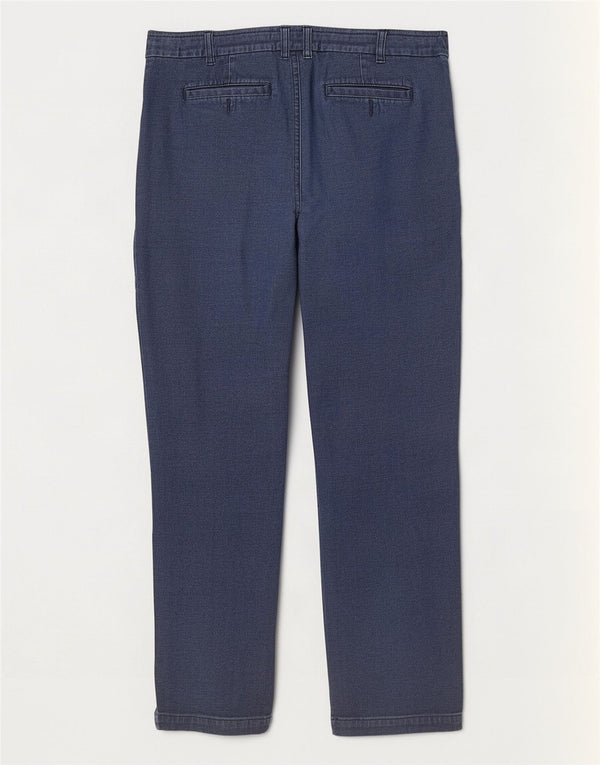 Boden Womens Cropped Jeans UK 14 Large W34 L25 Navy Blue Cotton