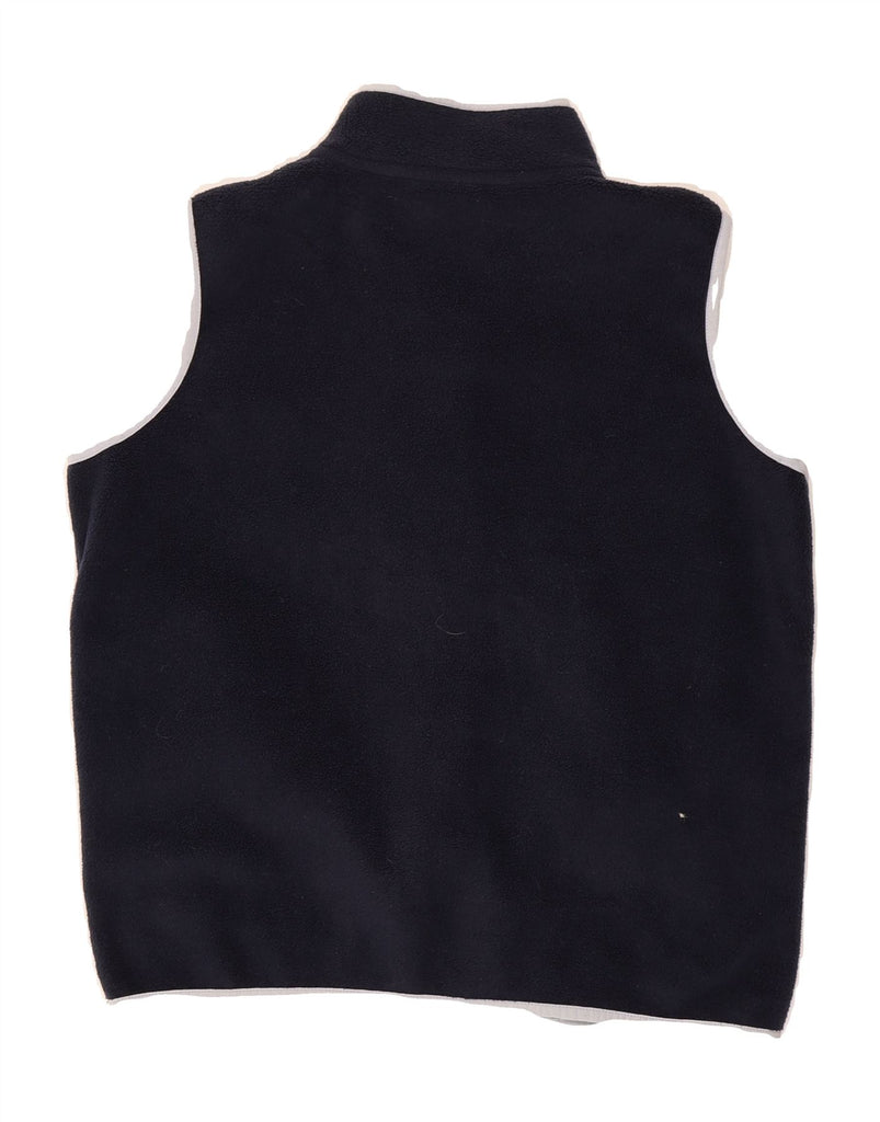 ELLESSE Girls Fleece Gilet 14-15 Years Navy Blue Polyester Vintage Ellesse and Second-Hand Ellesse from Messina Hembry 