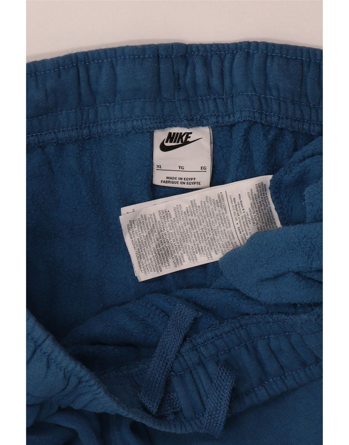 Nike Mens Graphic Cargo Tracksuit Trousers Joggers XL  Blue Cotton