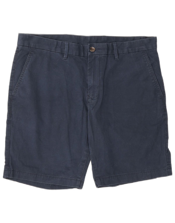 Tommy Hilfiger Mens Chino Shorts W36 Large Navy Blue Cotton