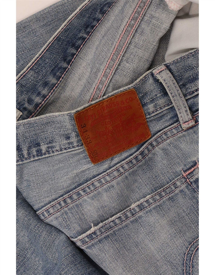 Levi's Mens 503 Straight Jeans W34 L33 Blue