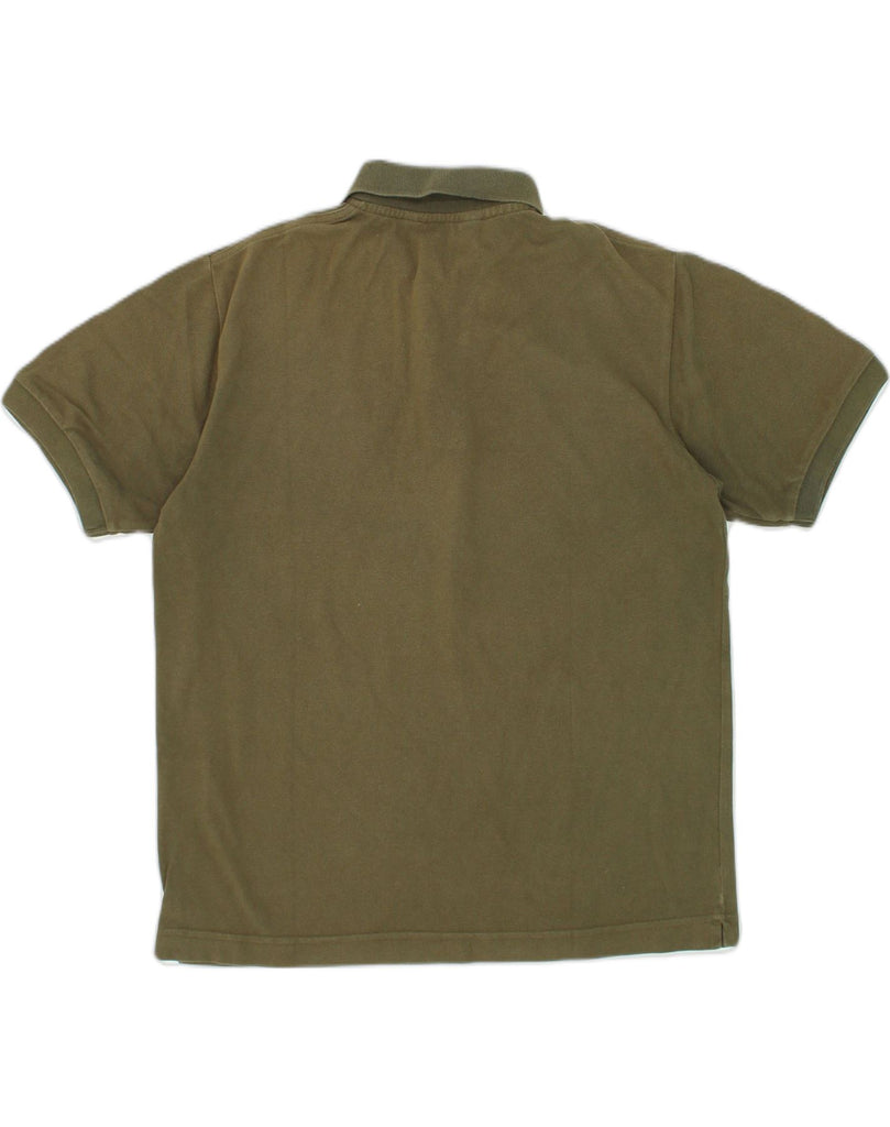 KAPPA Mens Polo Shirt Small Khaki Cotton | Vintage Kappa | Thrift | Second-Hand Kappa | Used Clothing | Messina Hembry 