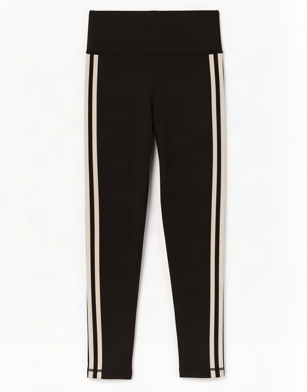 Adidas Womens Crop Leggings UK 8/10 Small Black