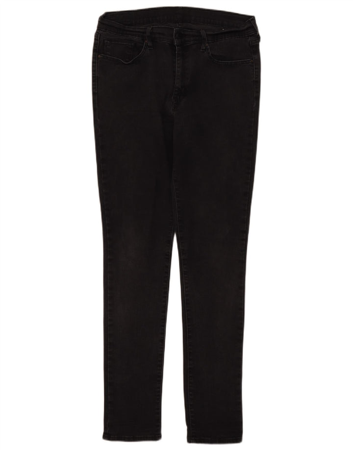 Levi's Womens Skinny Jeans W32 L32 Black Cotton