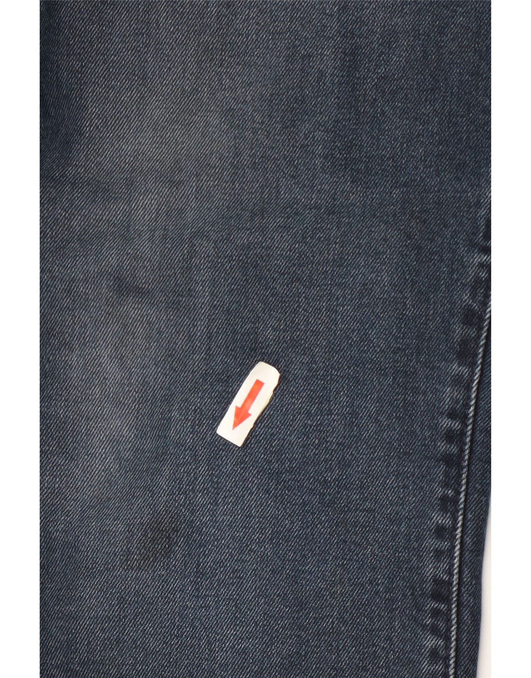 Levi's Mens Slim Jeans W34 L34 Navy Blue Cotton