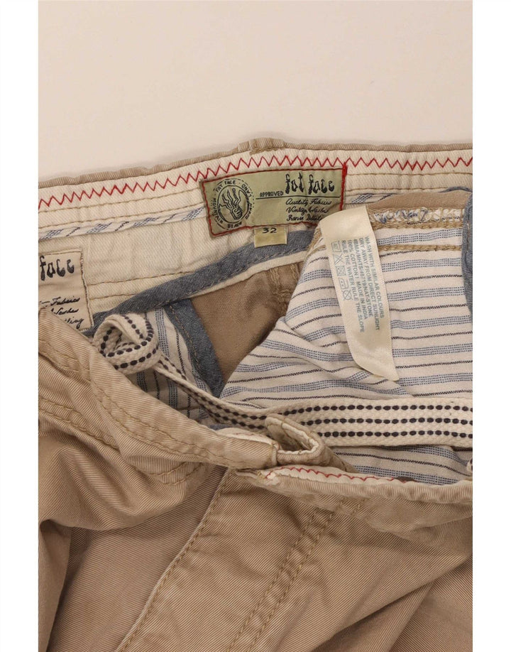 Fat Face Mens Chino Shorts Medium W32 Beige Cotton