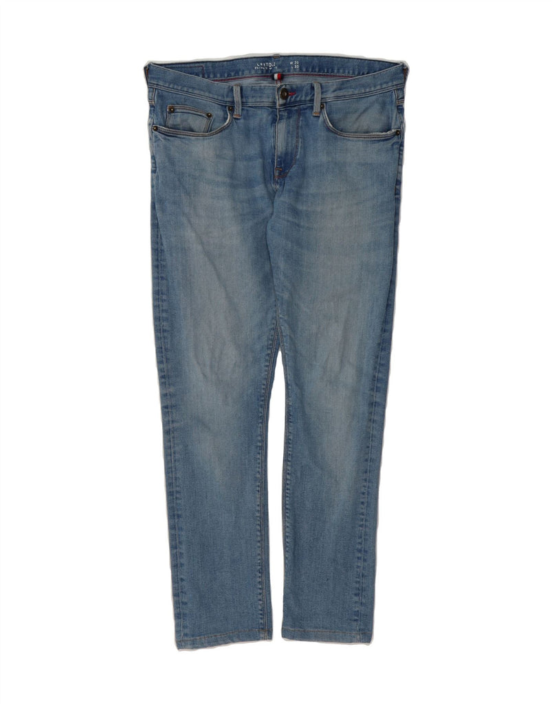 TOMMY HILFIGER Mens Skinny Jeans W32 L32 Blue Cotton Vintage Tommy Hilfiger and Second-Hand Tommy Hilfiger from Messina Hembry 