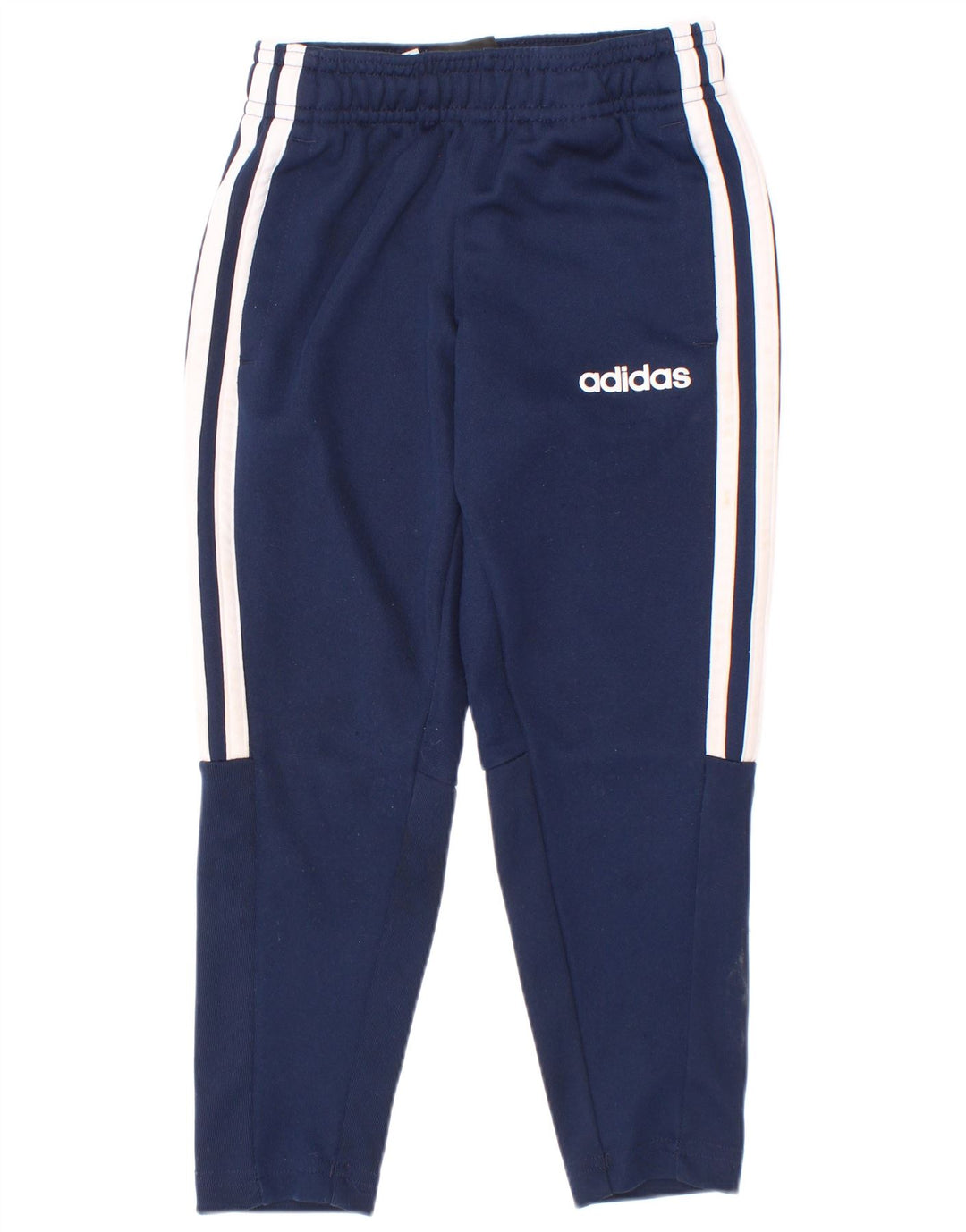 Adidas Boys Climalite Tracksuit Trousers 3-4 Years Navy Blue Polyester