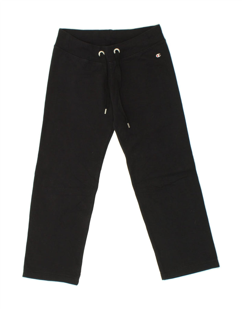 CHAMPION Girls Tracksuit Trousers 11-12 Years Small Black Vintage Champion and Second-Hand Champion from Messina Hembry 