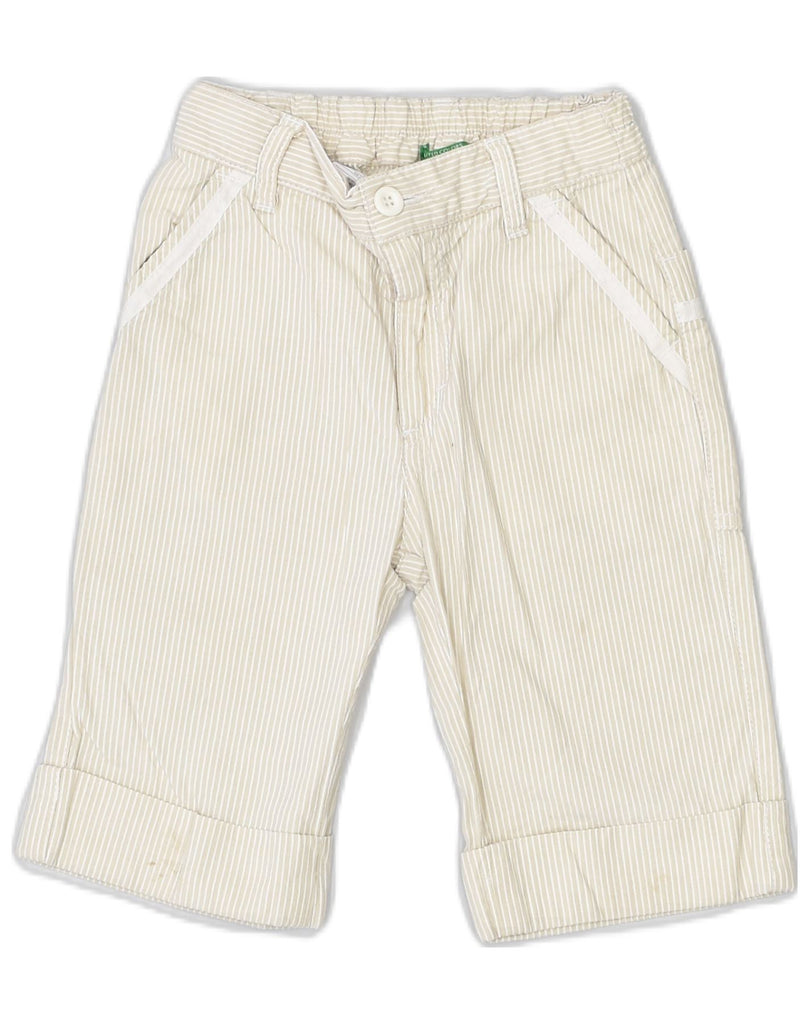 UNITED COLORS OF BENETTON Baby Boys Chino Shorts 18-24 Months W20 Beige | Vintage United Colors of Benetton | Thrift | Second-Hand United Colors of Benetton | Used Clothing | Messina Hembry 