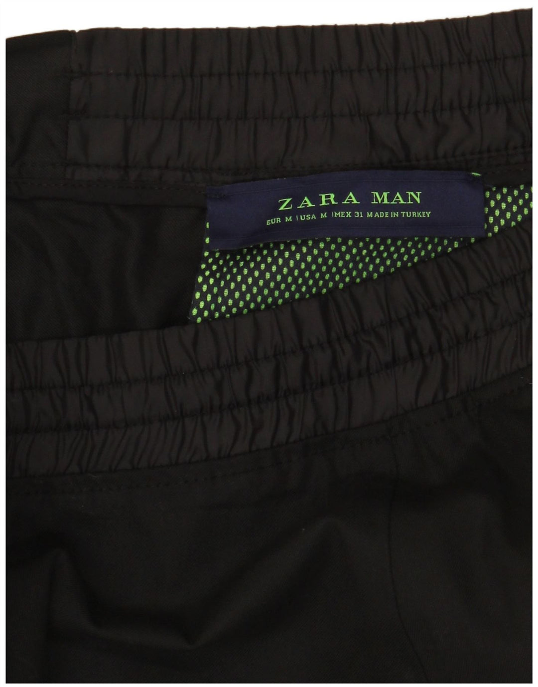 Zara Mens Tracksuit Trousers Medium Black