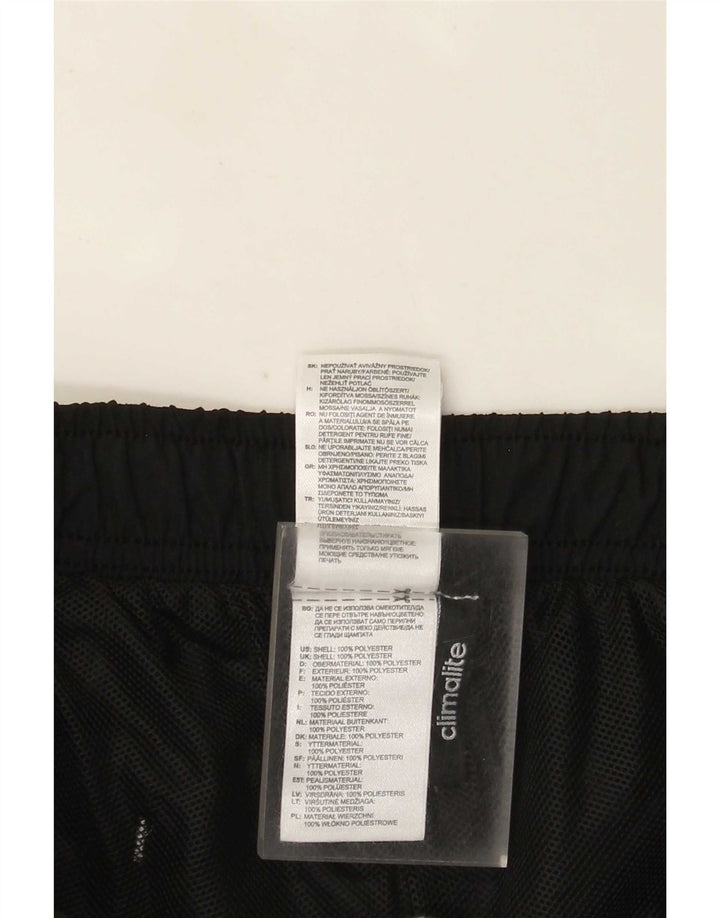 Adidas Mens Climalite Graphic Sport Shorts Medium Black Polyester