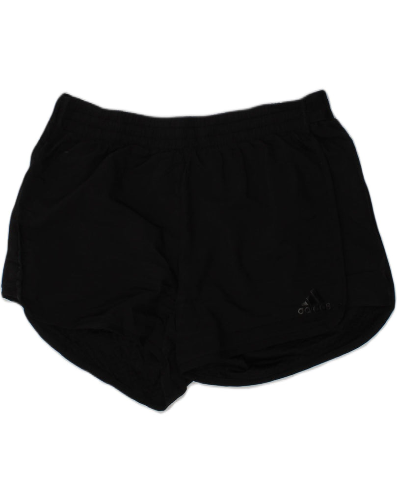 ADIDAS Boys Sport Shorts 14-15 Years Black Polyester | Vintage Adidas | Thrift | Second-Hand Adidas | Used Clothing | Messina Hembry 