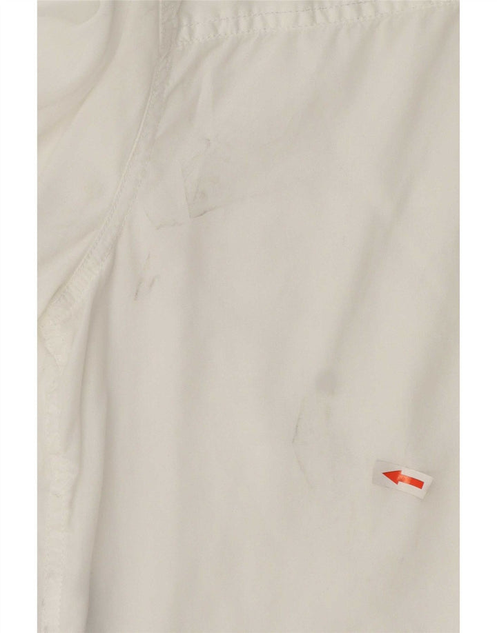 Tommy Hilfiger Womens Shirt UK 14 Medium White Lyocell