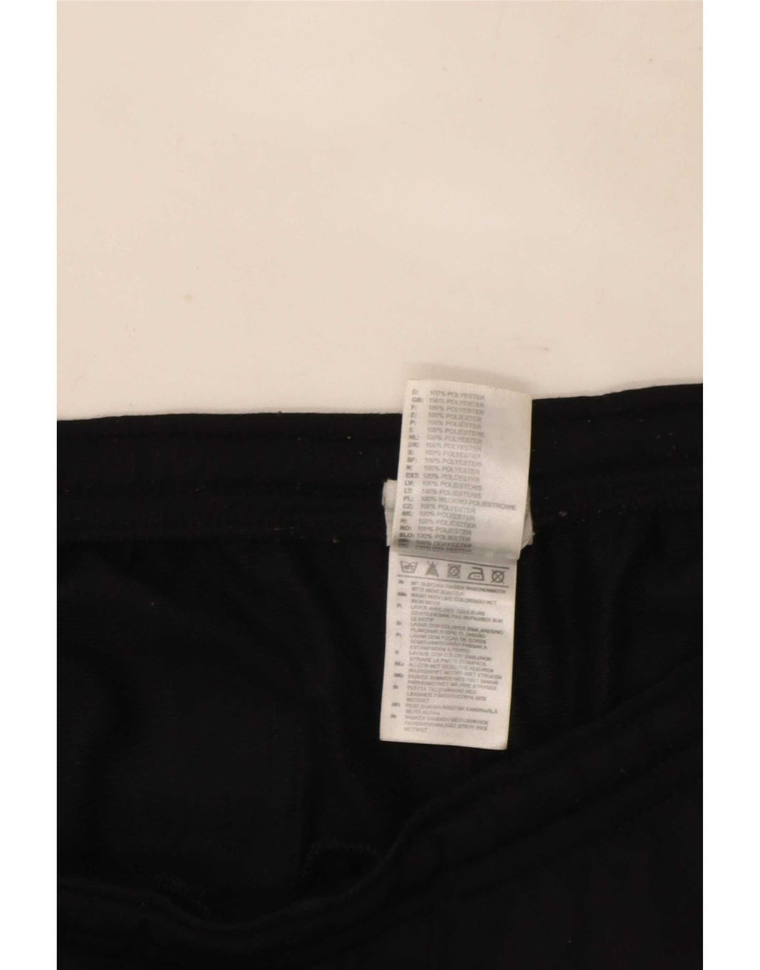 Adidas Mens Tracksuit Trousers Joggers UK 38/40 Medium  Black Polyester