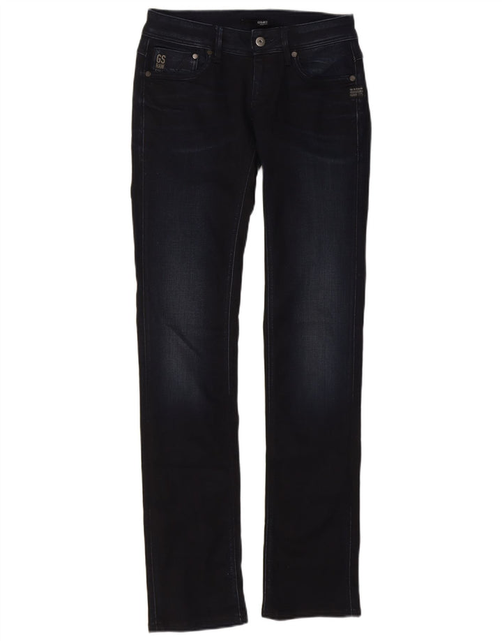 G-Star Womens Slim Jeans W29 L34 Navy Blue Cotton