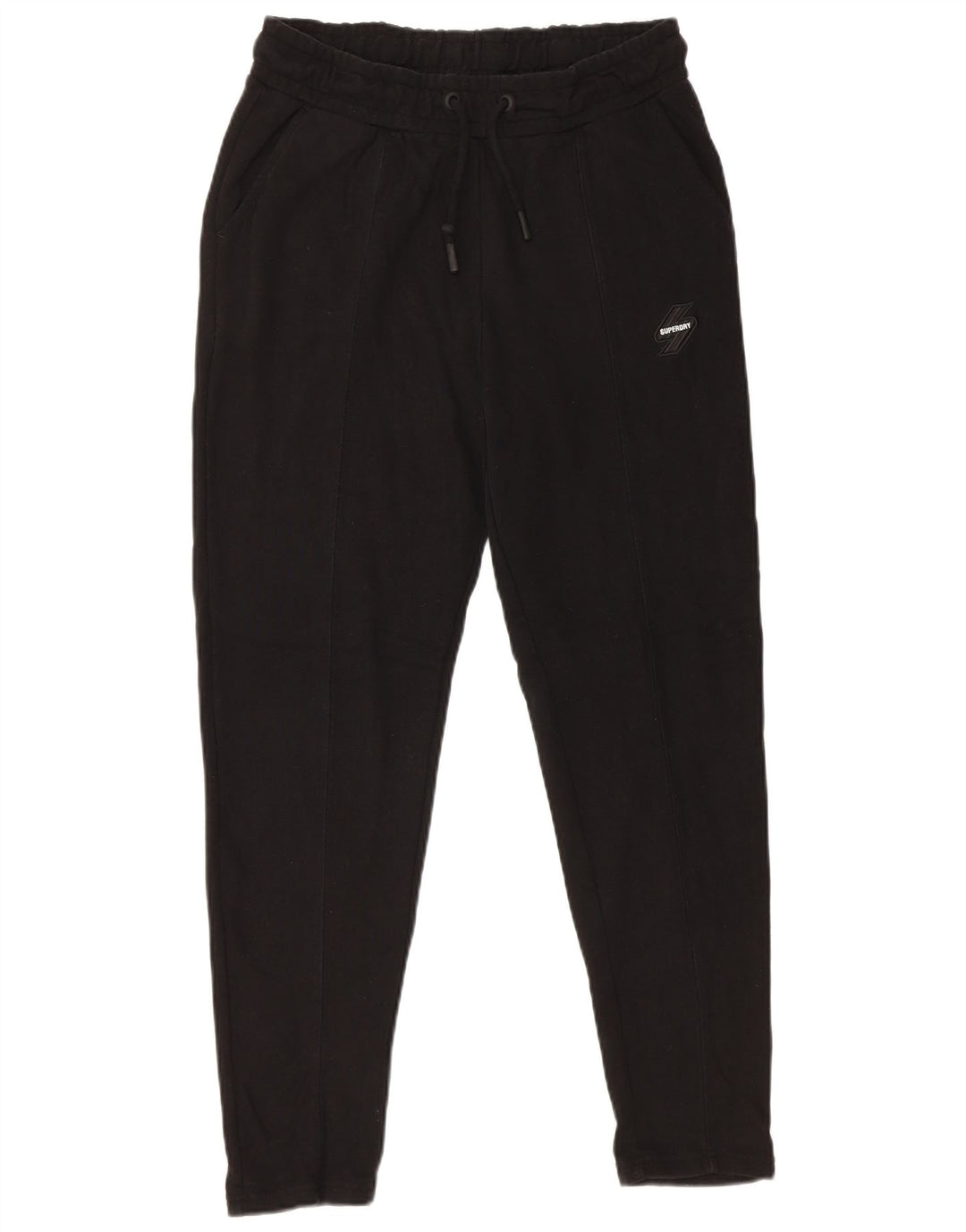 Superdry Womens Tracksuit Trousers UK 10 Small Black