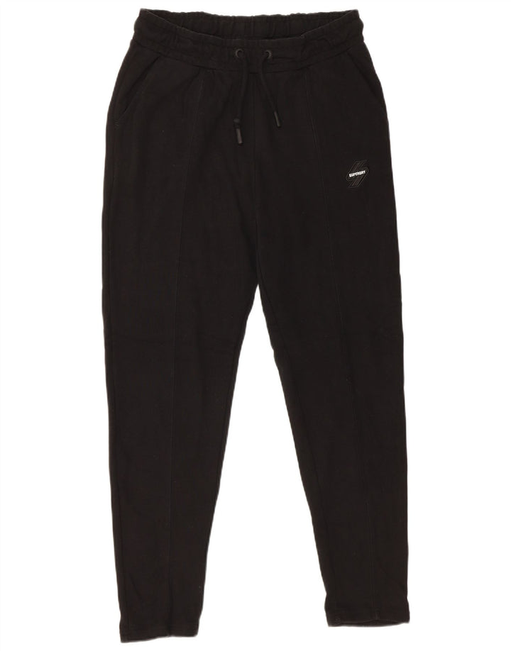 Superdry Womens Tracksuit Trousers UK 10 Small Black