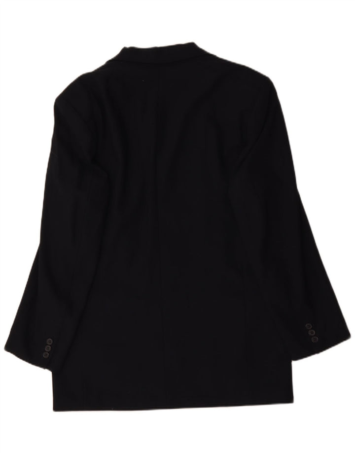 Marks & Spencer Mens St. Michael Blazer Jacket UK 40 Medium Navy Blue