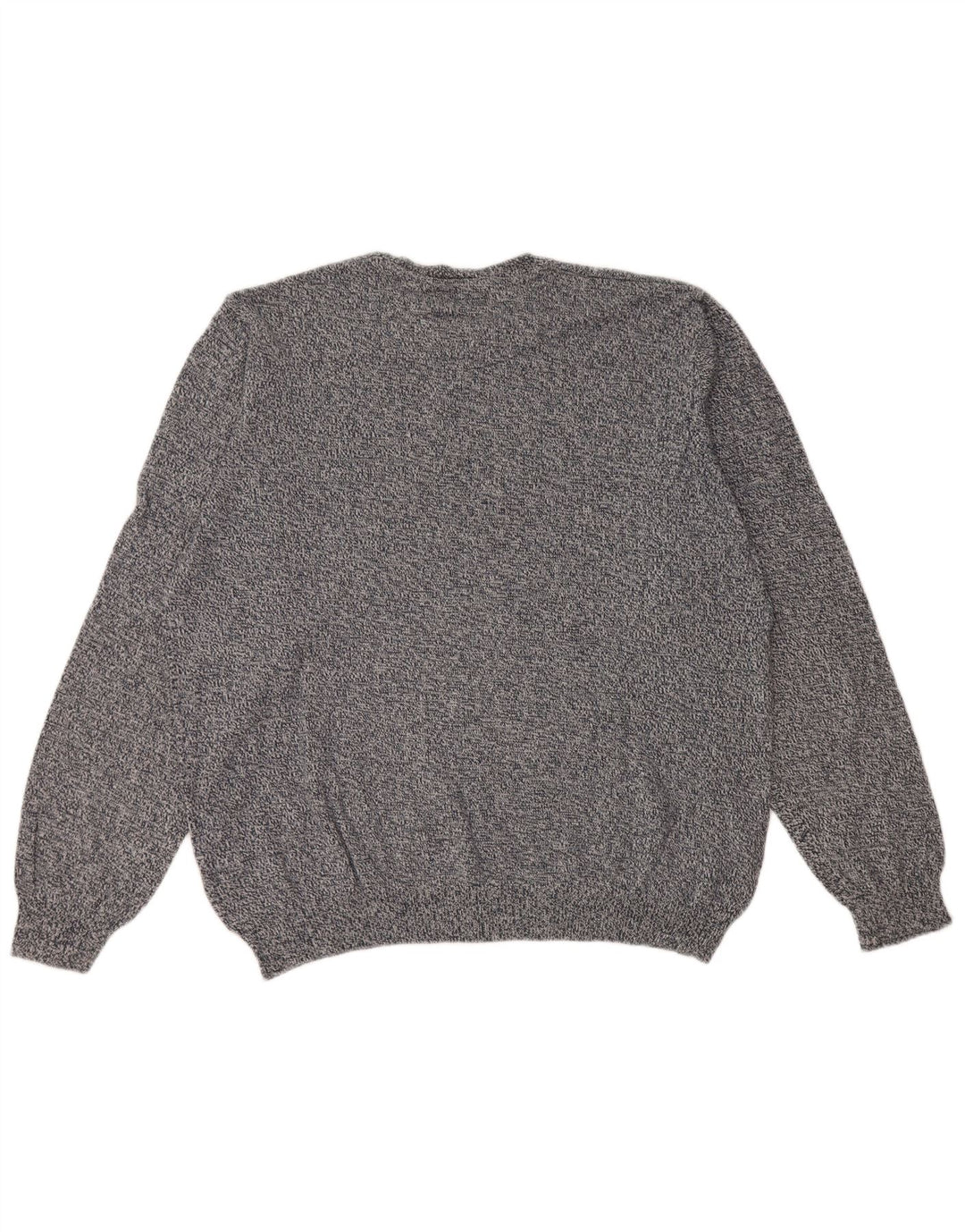 Marks & Spencer Mens Crew Neck Jumper Sweater XL Navy Blue Flecked