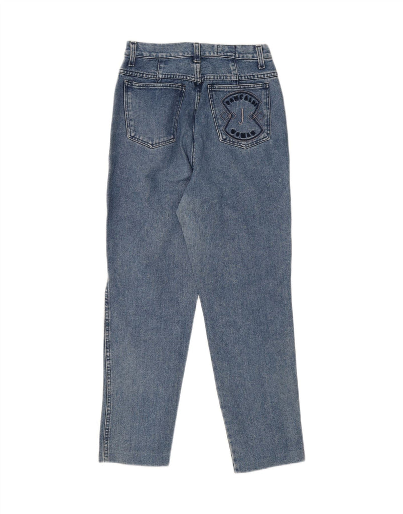 PANCALDI Womens High Waist Tapered Jeans IT 46 Large W28 L27 Blue Cotton Vintage Pancaldi and Second-Hand Pancaldi from Messina Hembry 
