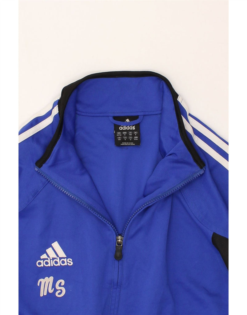 ADIDAS Mens Climacool Graphic Tracksuit Top Jacket UK 40/42 Medium Blue Vintage Adidas and Second-Hand Adidas from Messina Hembry 