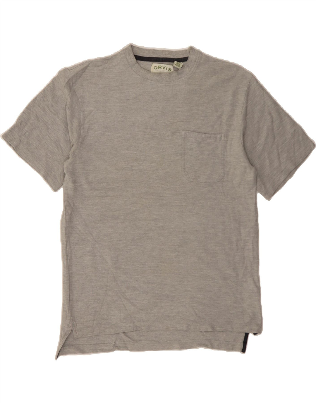 ORVIS Mens T-Shirt Top Medium Grey Cotton Vintage Orvis and Second-Hand Orvis from Messina Hembry 