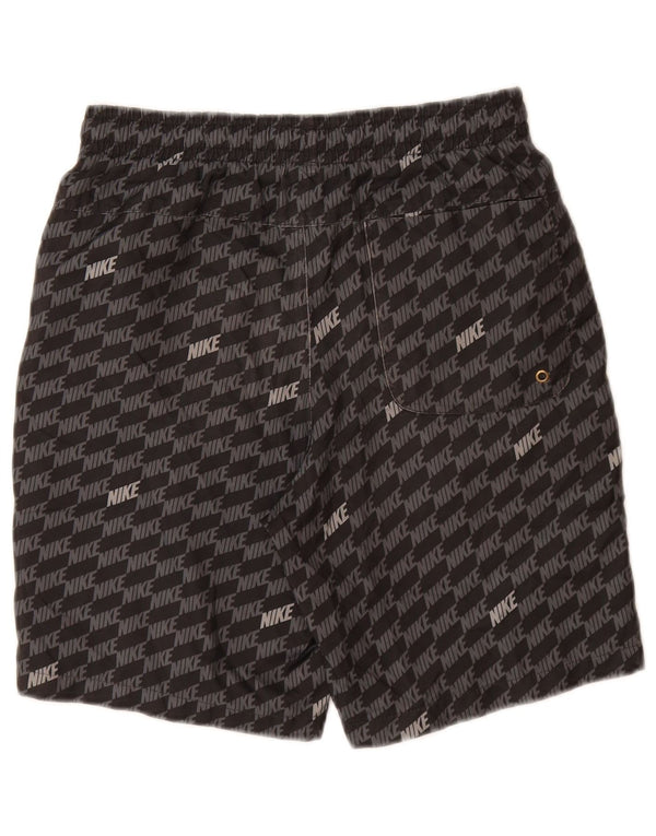 Nike Boys Graphic Swimming Shorts 12-13 Years Large Grey Polyester
