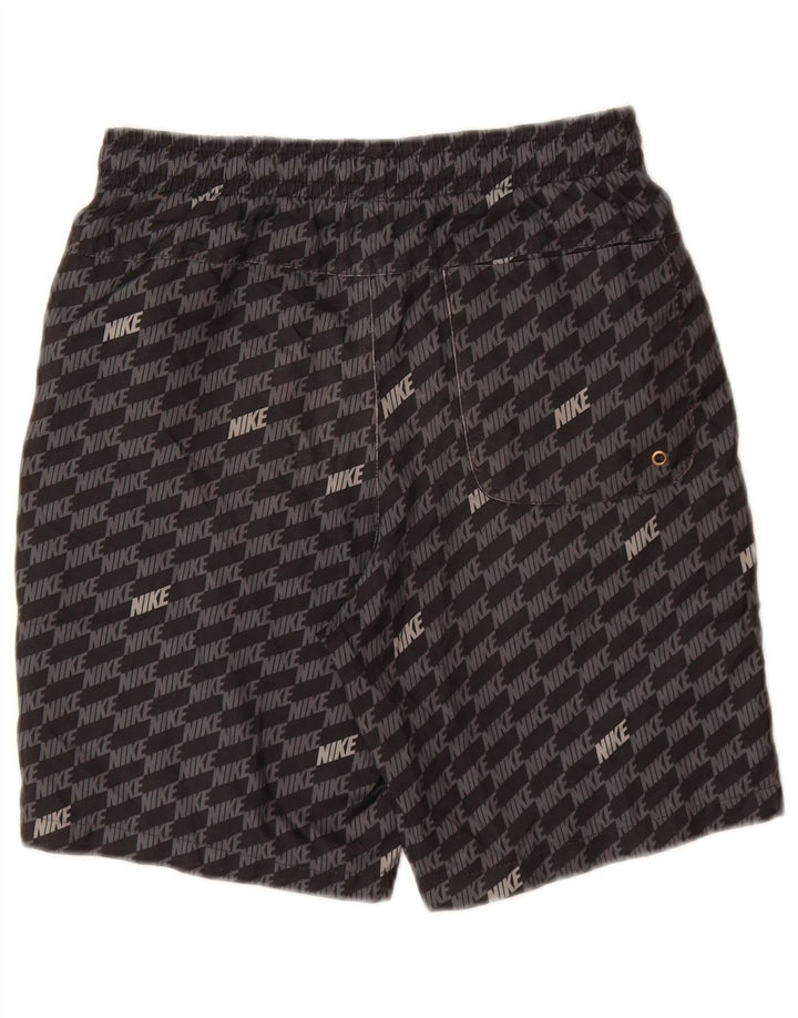 Nike Boys Graphic Swimming Shorts 12-13 Years Large Grey Polyester