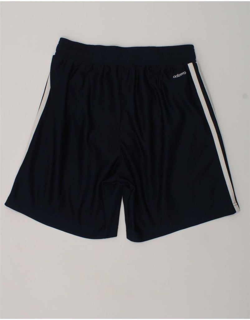 ADIDAS Boys Climacool Sport Shorts 11-12 Years Navy Blue Polyester | Vintage Adidas | Thrift | Second-Hand Adidas | Used Clothing | Messina Hembry 