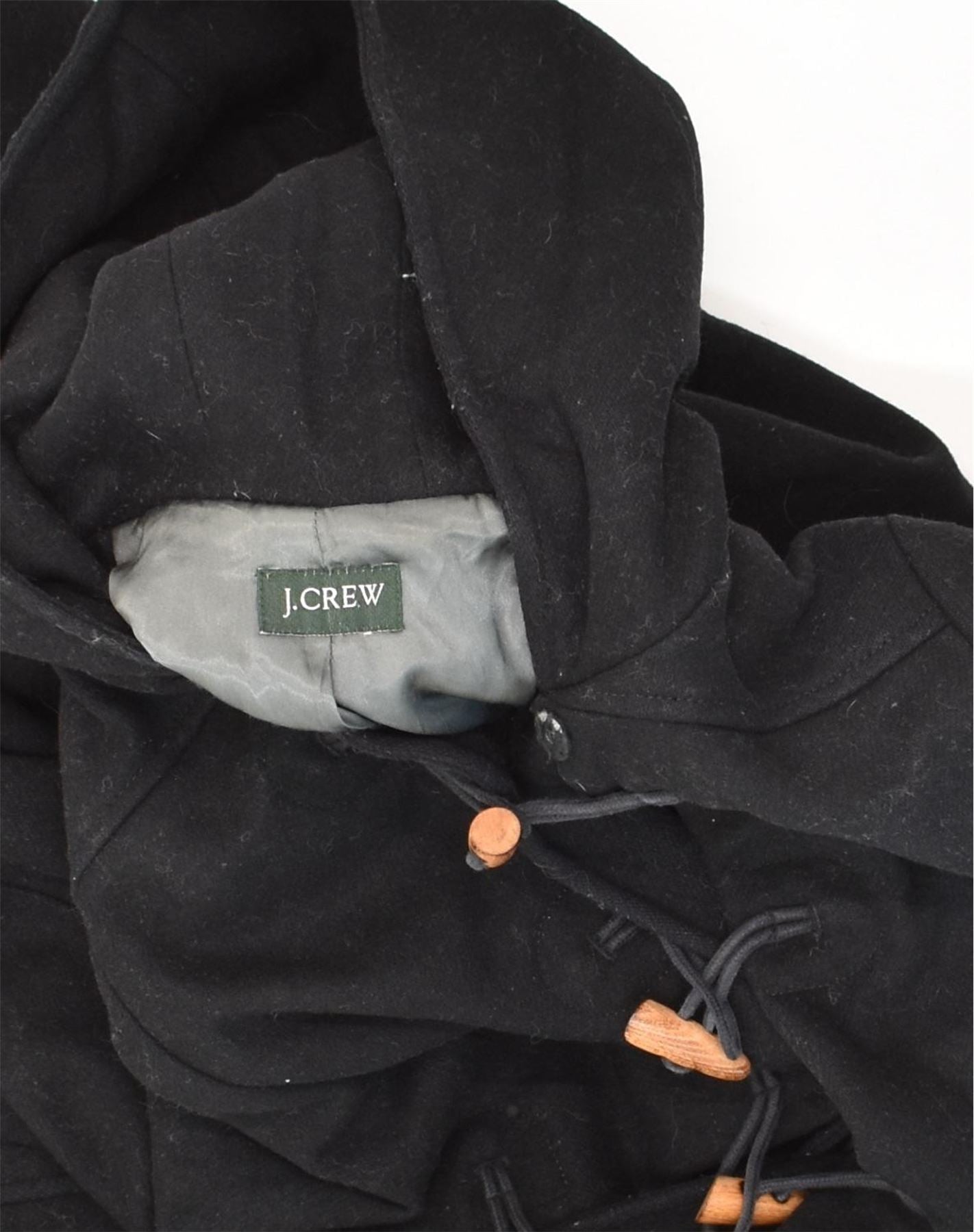 J crew sale hooded wool coat