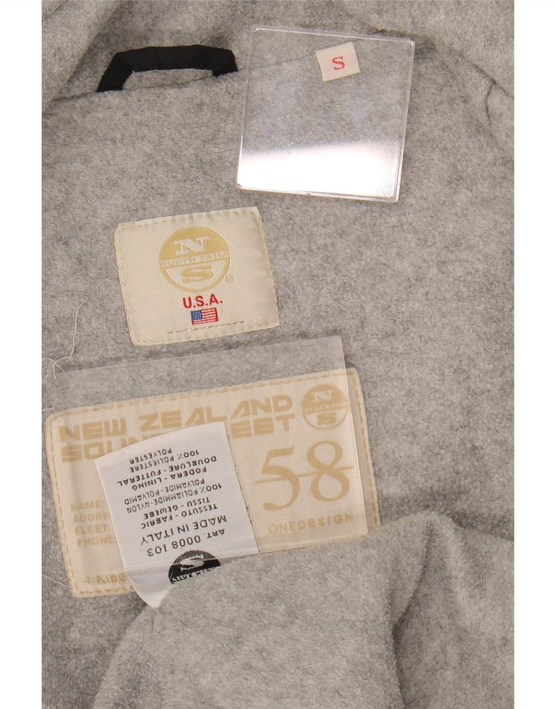 NORTH SAILS Mens Bomber Jacket UK 36 Small Black Polyester Vintage North Sails and Second-Hand North Sails from Messina Hembry 