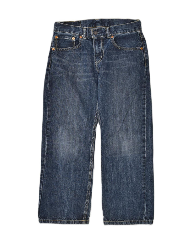 LEVI'S Boys Straight Jeans 11-12 Years W26 L26 Blue Cotton | Vintage | Thrift | Second-Hand | Used Clothing | Messina Hembry 