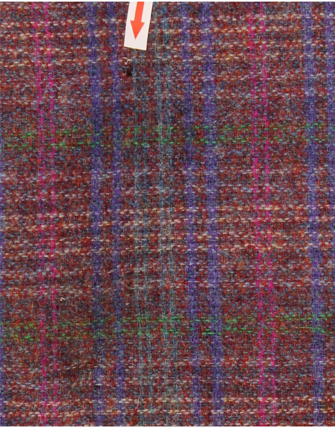 Pitlochry Womens Midi Skirt UK 14 Medium W30 Multicoloured Check Wool