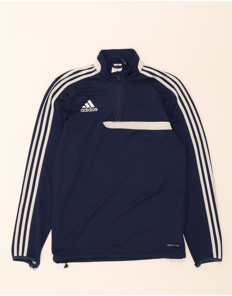ADIDAS Mens Climacool Graphic Pullover Tracksuit Top Small Blue Vintage Adidas and Second-Hand Adidas from Messina Hembry 