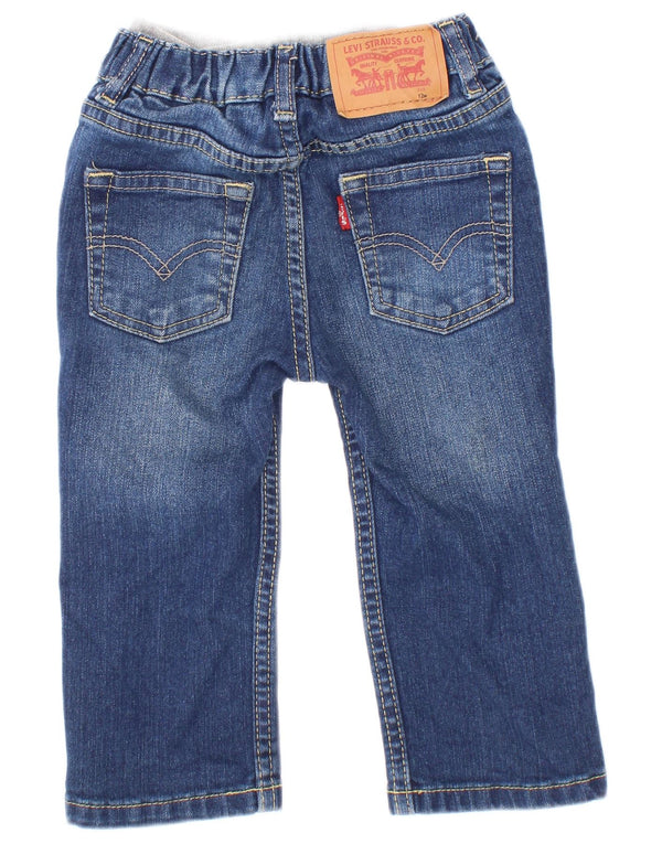 Levi's Baby Boys Straight Jeans 9-12 Months W18 L11 Blue Cotton