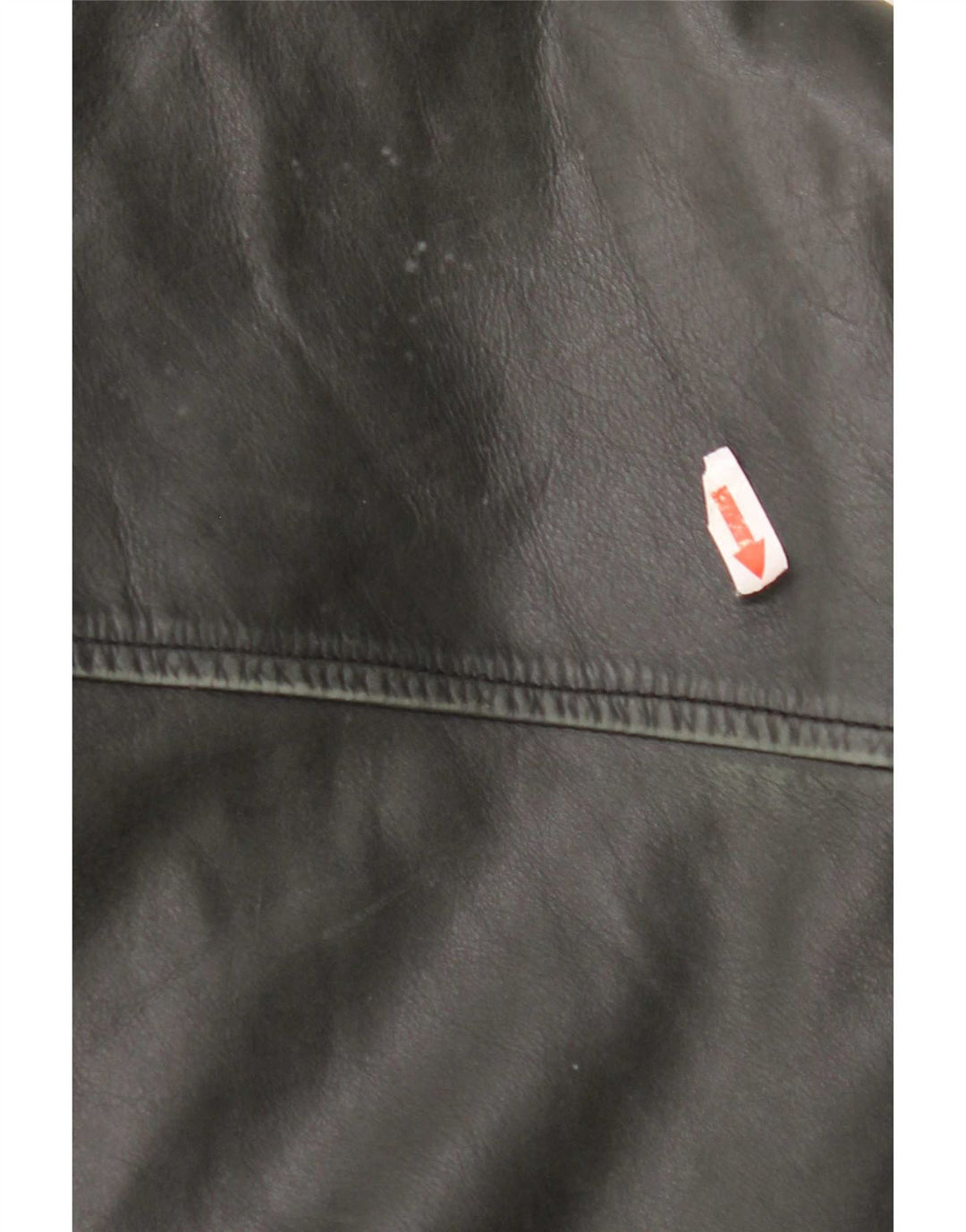 MONTANA Mens Leather Jacket UK 44 2XL Black