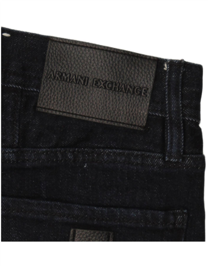Armani Exchange Womens Slim Jeans W30 L30 Navy Blue