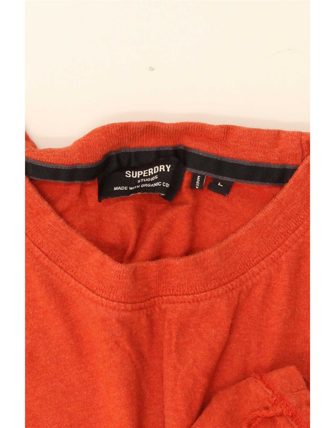 Superdry Mens T-Shirt Top Large Red Cotton