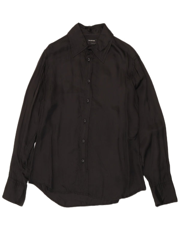 Energie Mens Shirt Large Black Viscose