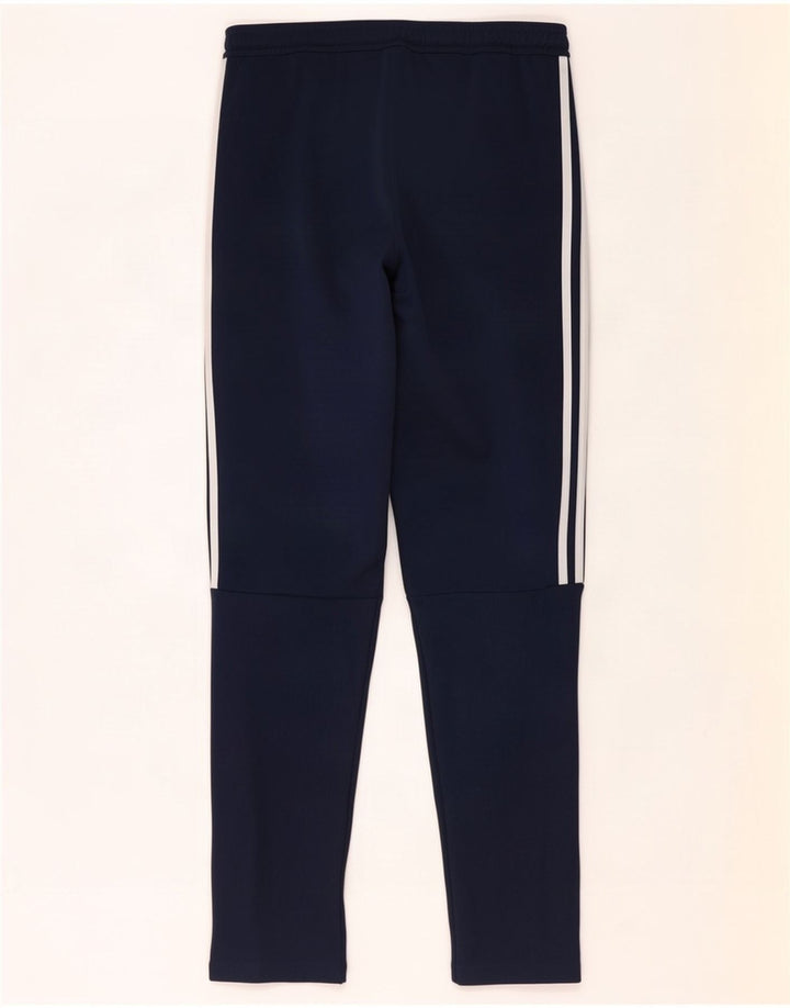 Adidas Mens Tracksuit Trousers Large Navy Blue Polyester